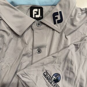 FootJoy Men's Light Gray Polo Shirt